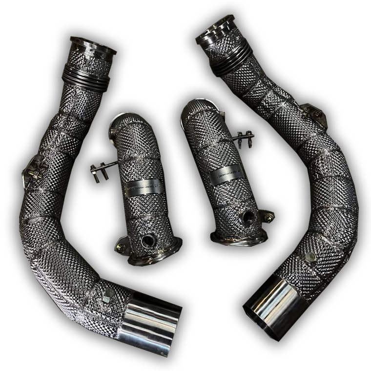 S63 CATLESS DOWNPIPE F9X